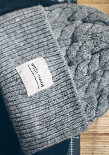 Wool Beanie - Heather