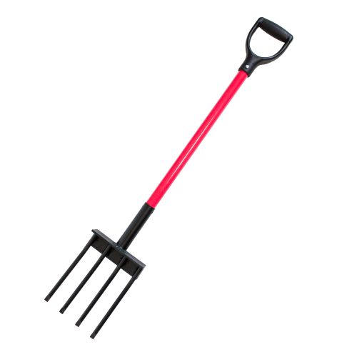 Spading Fork with Fiberglass Handle and Poly D-Grip