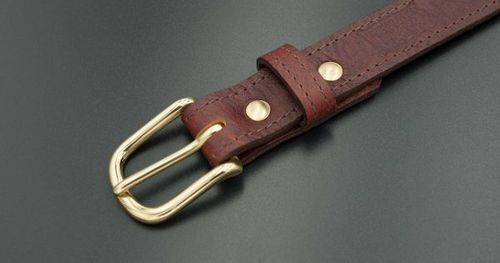 Full Grain Leather Dress Belt