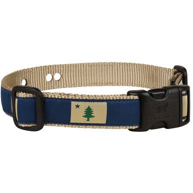 Original Maine Flag Underground Dog Collar