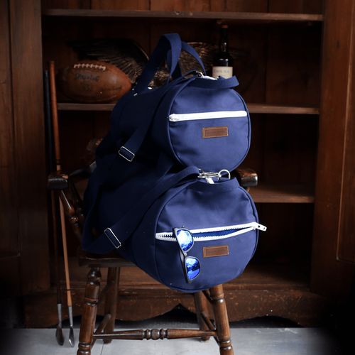 Navy Blue Travel Bag