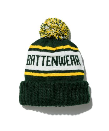 Logo Beanie, Dark Green