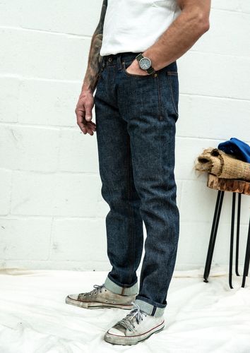 Sam Raw in Vidalia Mills Selvedge Jeans