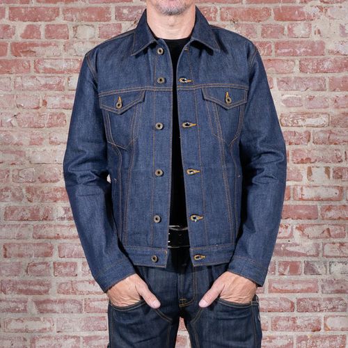 Ironside Trucker Jacket 14oz 'Golden Handshake' Cone Mills Selvage Denim