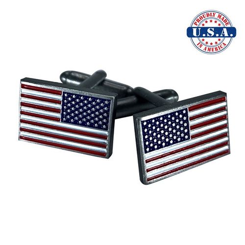 American Flag Cufflinks