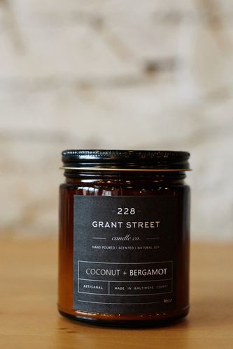 Coconut + Bergamot 9 oz Candle
