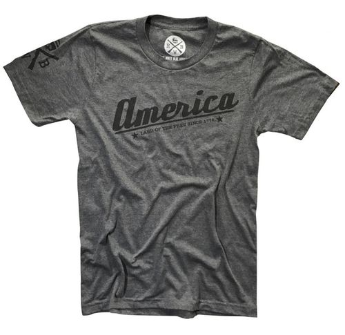 Men's America Land Of The Free Tri-blend T-Shirt