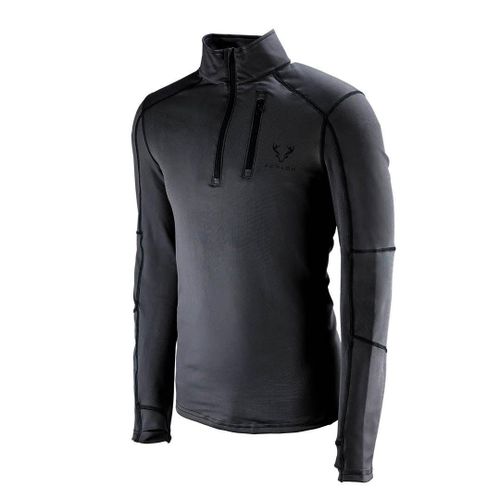 Men's Deep Space Half Zip Long Sleeve Top