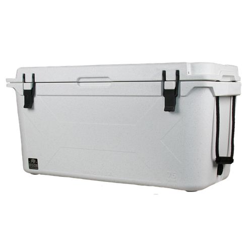 White 75 QT Bison Cooler