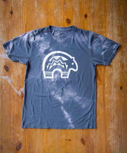 Native American Bear Tie-Dye T-Shirt