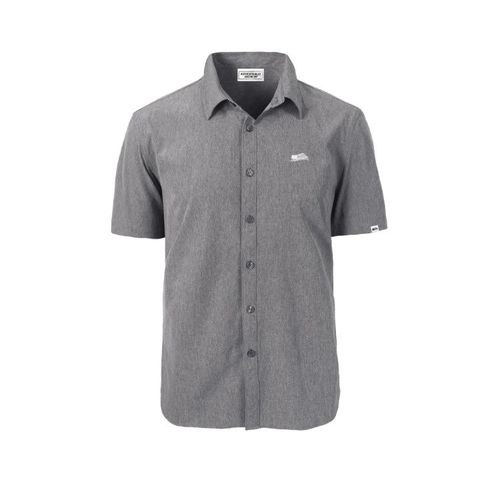 Chambray SS Button-Down Shirt
