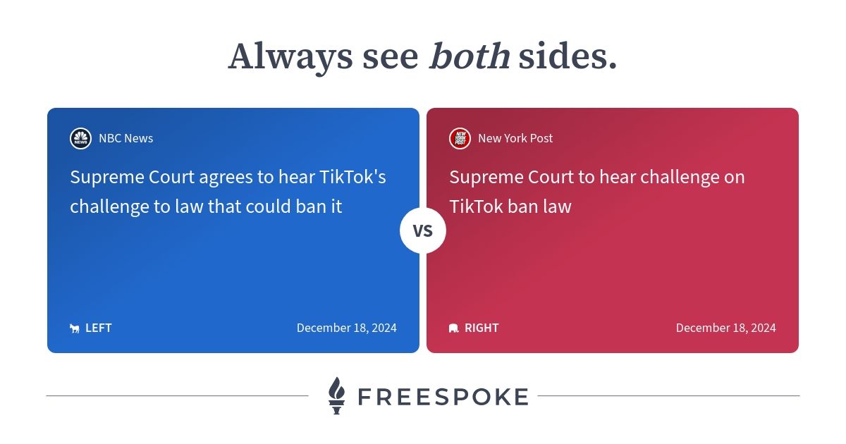 Supreme Court Agrees To Hear TikTok's Challenge To Looming US Ban On ...