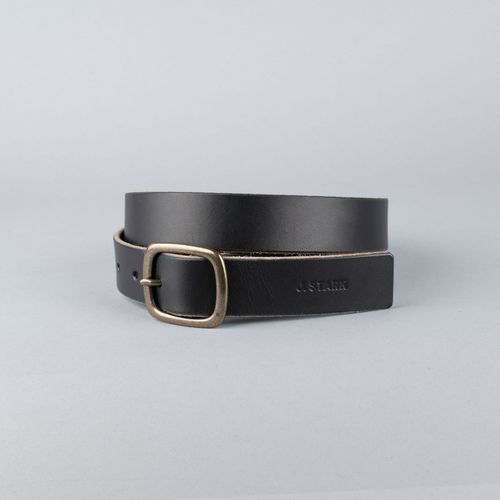 Standard Belt (1.25") in Black Bridle Leather