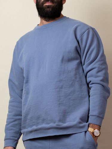 Adult Cotton Fleece LS Crew