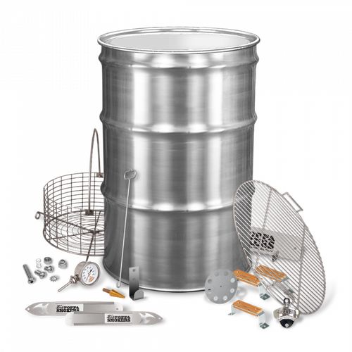 BPS SS Drum Smoker Kit