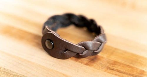 Mystery Braid Leather Bracelet