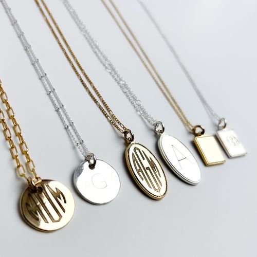 Jewelry | Large Logo Tag Necklace