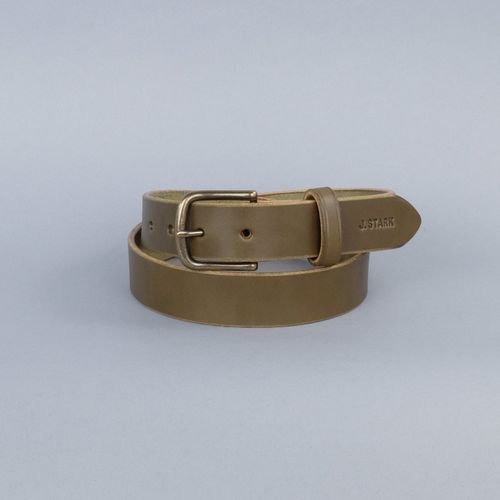 English Point Belt (1.25") in Olive Bridle Leather