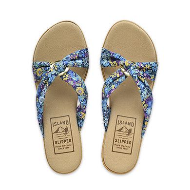Fabric Floral Slide Platform