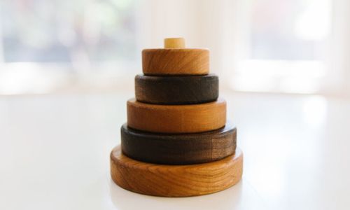 Wooden Circle Stacker