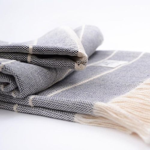 Amana Weave Cotton Throw