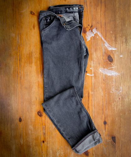 Black Denim 5 Pocket Jean