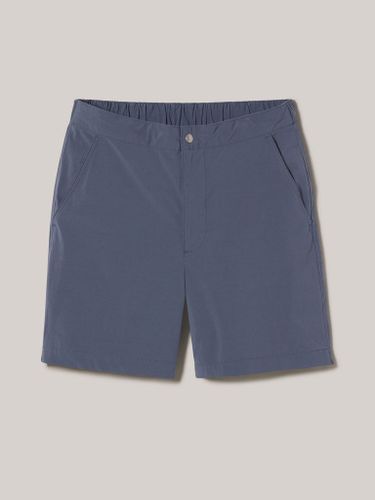 6 Inch Deck Short Slate Blue