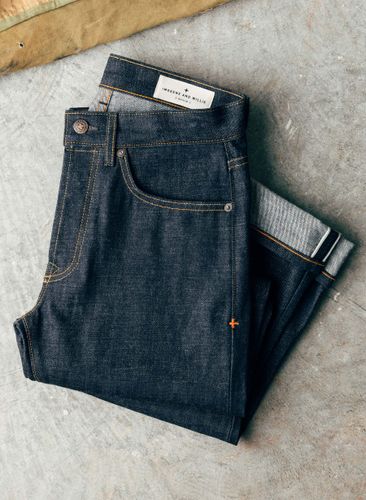 Willie Indigo Rigid Straight Leg Denim