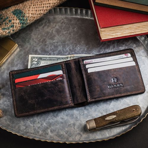Hanks Belts Medium Bifold Wallet