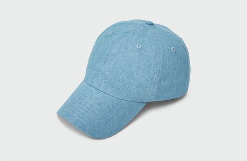 Solid Denim Dad Hat