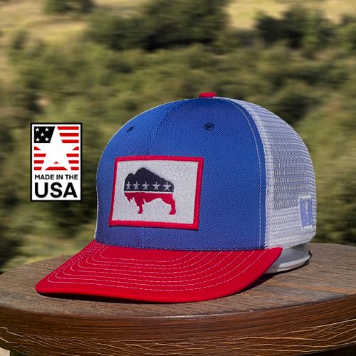 American Bison Snapback Hat